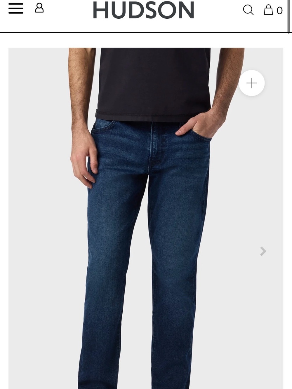 Hudson Jeans Men’s Blake Slim Straight-Leg Denim